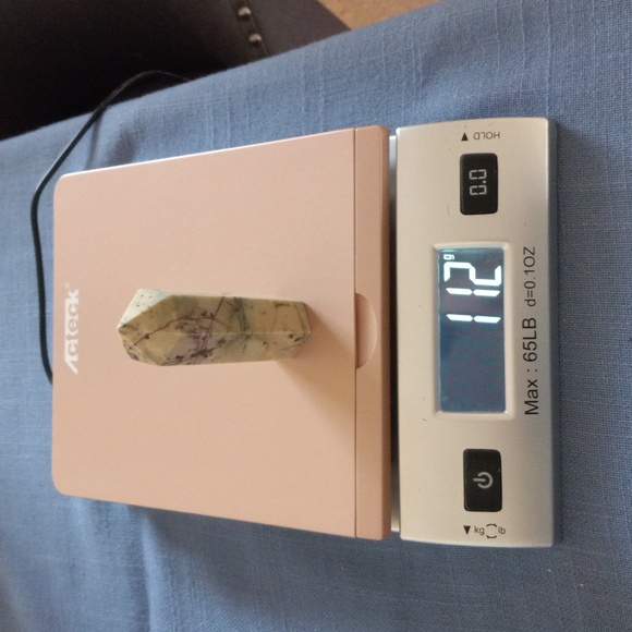 Dendritic Jasper Crystal Tower - Picture 5 of 5